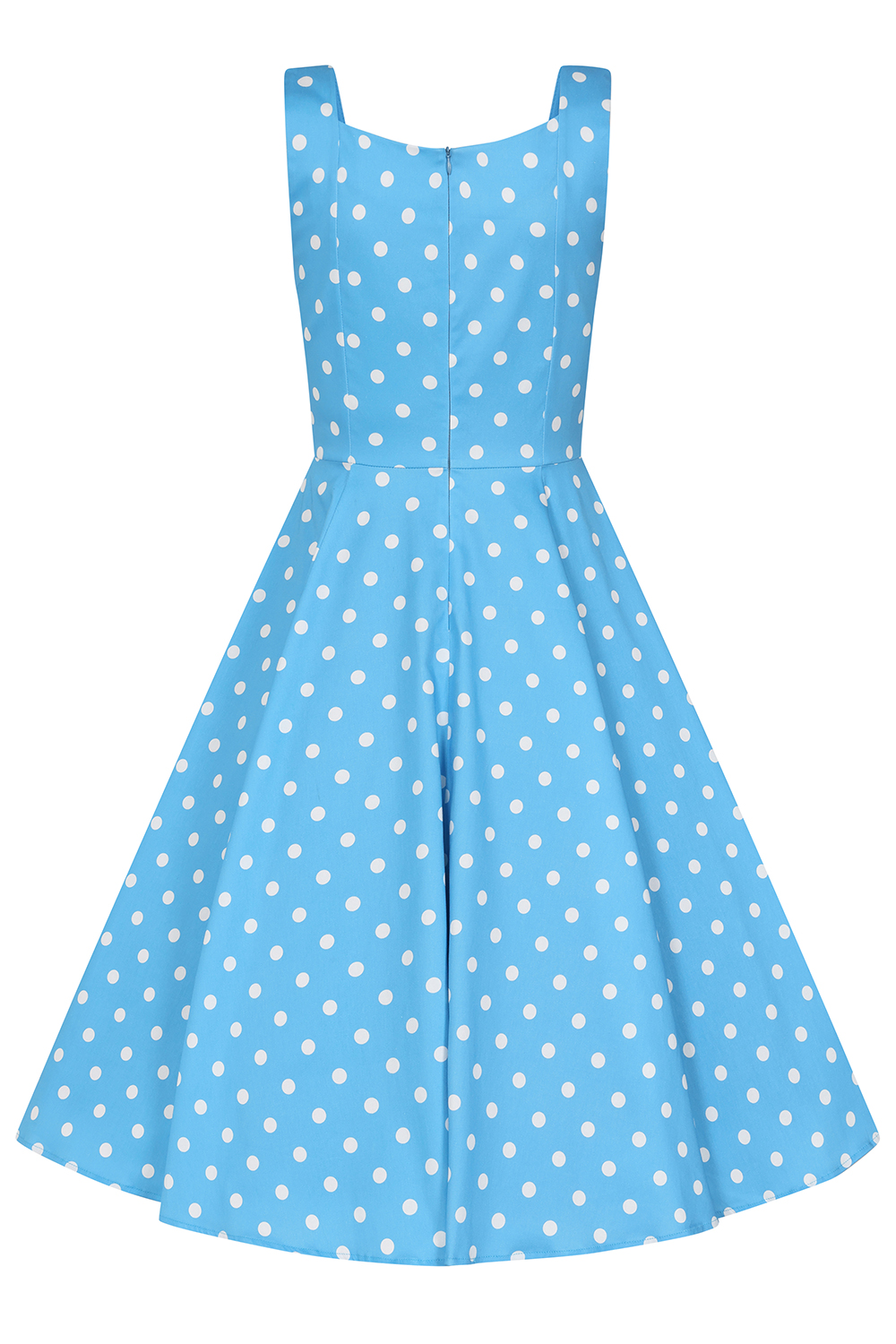 Marlene Polka Dot Swing Dress in Extended Sizing
